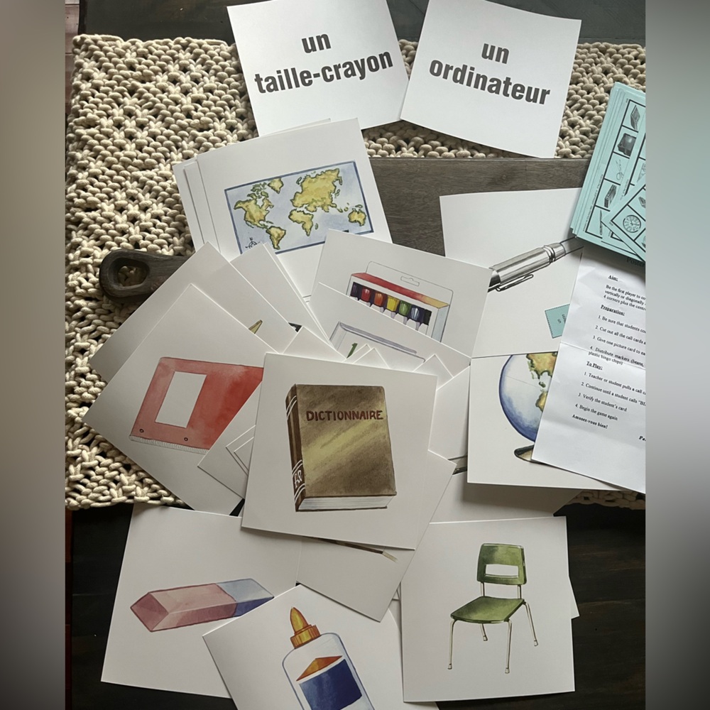 French Teacher Resources Bundle Like New - Picture 10 of 16